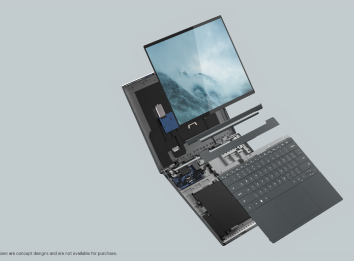 Dell Concept Luna showcases the future of sustainable laptop design