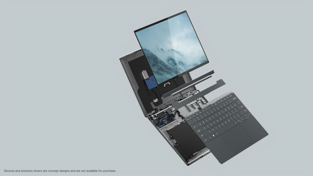 Dell Concept Luna showcases the future of sustainable laptop design