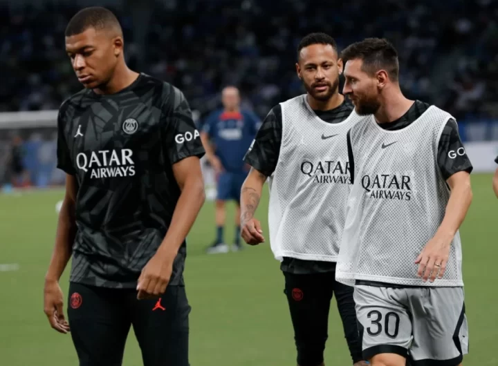 Messi, Neymar, Mbappe score in PSG's big friendly win over Gamba Osaka